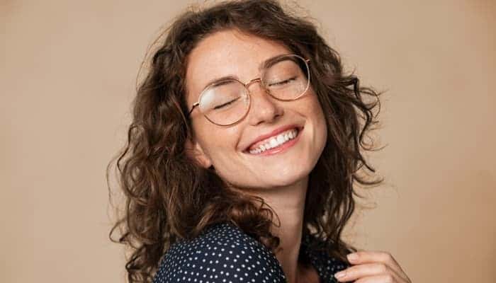 adult patient wearing braces